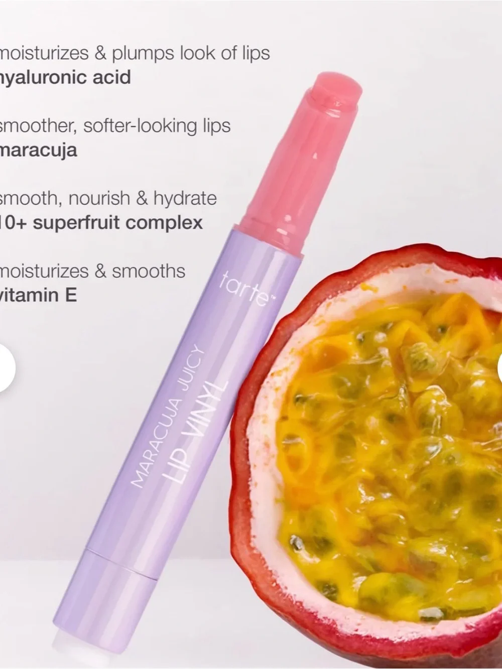 NIB - tarte Maracuja Juicy Lip Vinyl in Shimmering Cinnamon Spice